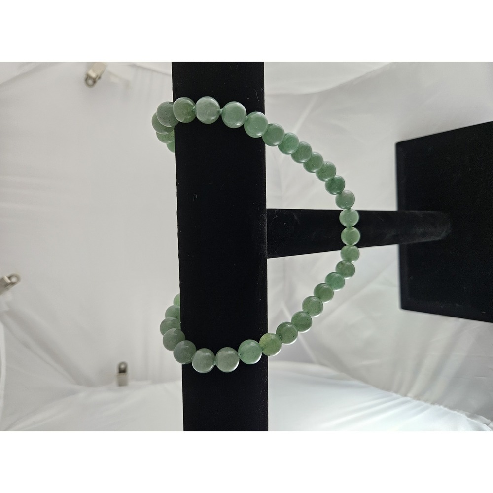 Judith Ripka 925 Sterling Silver Beaded Necklace CZ Green Gemstone - Picture 4 of 7